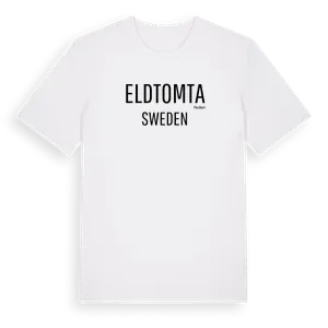 Eldtomta i Sverige t-shirt – ekologisk bomull t-shirt från Pinshirt