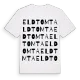 Eldtomta ordlek t-shirt