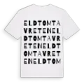 Eldtomta vreten ordlek t-shirt