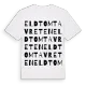 Eldtomta vreten ordlek t-shirt