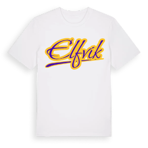 Elfvik baseball t-shirt – ekologisk bomull t-shirt från Pinshirt