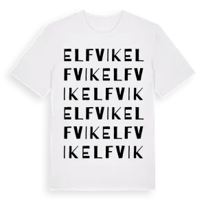 Elfvik ordlek t-shirt – ekologisk bomull t-shirt från Pinshirt