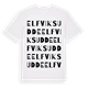 Elfviks udde ordlek t-shirt