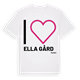 Jag älskar Ella gård t-shirt stort tryck