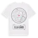 White t-shirt med Ella Gård t-shirt