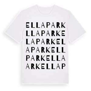 Ella park ordlek t-shirt – ekologisk bomull t-shirt från Pinshirt
