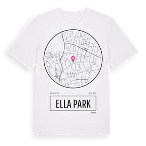 Ella park t-shirt – ekologisk bomull t-shirt från Pinshirt