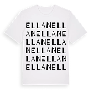 Ellan ordlek t-shirt – ekologisk bomull t-shirt från Pinshirt