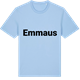 Blue Soul t-shirt med Emmaus fetstil t-shirt