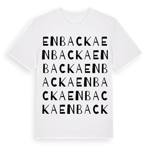 Enbacka ordlek t-shirt – ekologisk bomull t-shirt från Pinshirt