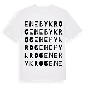 Eneby krog ordlek t-shirt – ekologisk bomull t-shirt från Pinshirt