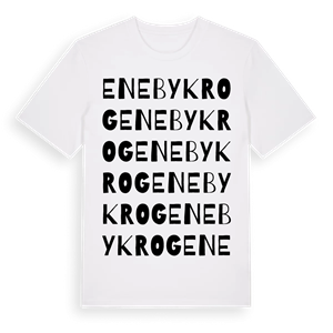Eneby krog ordlek t-shirt – ekologisk bomull t-shirt från Pinshirt