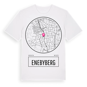 Enebyberg t-shirt – ekologisk bomull t-shirt från Pinshirt