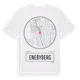 White t-shirt med Enebyberg t-shirt