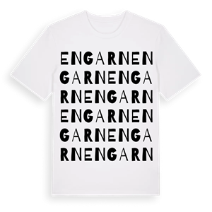 Engarn ordlek t-shirt – ekologisk bomull t-shirt från Pinshirt