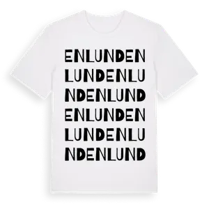 Enlund ordlek t-shirt – ekologisk bomull t-shirt från Pinshirt