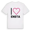 Jag älskar Ensta t-shirt stort tryck
