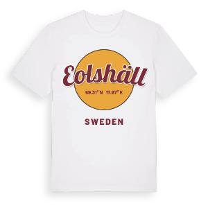 Eolshäll cirkel t-shirt – ekologisk bomull t-shirt från Pinshirt