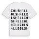 Eolshäll ordlek t-shirt