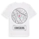 White t-shirt med Eriksberg t-shirt