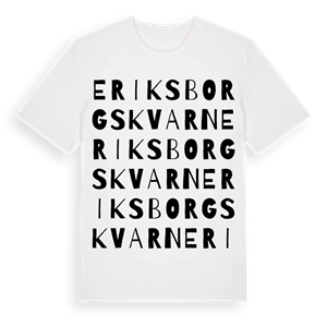 Eriksborgs Kvarn ordlek t-shirt – ekologisk bomull t-shirt från Pinshirt