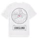 White t-shirt med Erikslund t-shirt