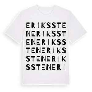 Erikssten ordlek t-shirt – ekologisk bomull t-shirt från Pinshirt