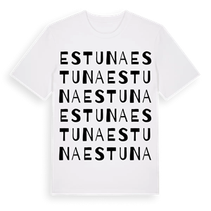 Estuna ordlek t-shirt – ekologisk bomull t-shirt från Pinshirt