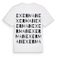 Exerman ordlek t-shirt