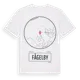 White t-shirt med Fågelby t-shirt