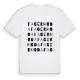 Fagermoda ordlek t-shirt