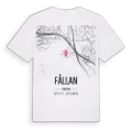 Fållan karta t-shirt