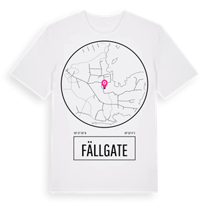 Fällgate t-shirt – ekologisk bomull t-shirt från Pinshirt