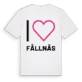 Jag älskar Fållnäs t-shirt stort tryck