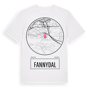 Fannydal t-shirt – ekologisk bomull t-shirt från Pinshirt