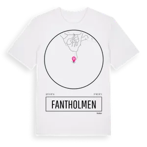 Fantholmen t-shirt – ekologisk bomull t-shirt från Pinshirt