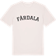 Vintage White t-shirt med Fårdala böjd t-shirt
