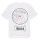 White t-shirt med Fårdala t-shirt