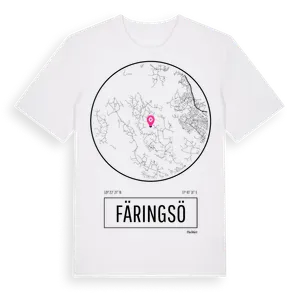 Färingsö t-shirt – ekologisk bomull t-shirt från Pinshirt