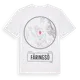 White t-shirt med Färingsö t-shirt