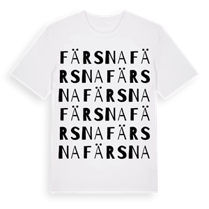 Färsna ordlek t-shirt – ekologisk bomull t-shirt från Pinshirt