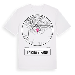 Farsta strand t-shirt – ekologisk bomull t-shirt från Pinshirt