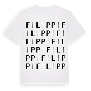 Filippi ordlek t-shirt – ekologisk bomull t-shirt från Pinshirt