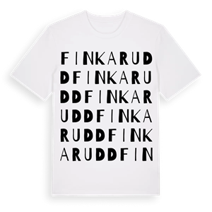 Finkarudd ordlek t-shirt – ekologisk bomull t-shirt från Pinshirt