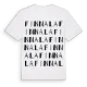 Finnala ordlek t-shirt