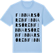 Blue Soul t-shirt med Finnarsören ordlek t-shirt