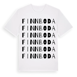 Finnboda ordlek t-shirt – ekologisk bomull t-shirt från Pinshirt