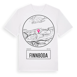 Finnboda t-shirt – ekologisk bomull t-shirt från Pinshirt