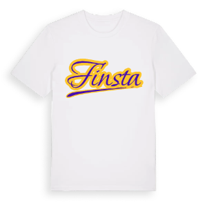 Finsta baseball t-shirt – ekologisk bomull t-shirt från Pinshirt