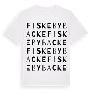 Fiskeby backe ordlek t-shirt – ekologisk bomull t-shirt från Pinshirt